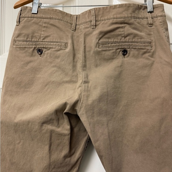 Goodfellow Men's Hennepin Athletic Fit Chino Khaki Tan Pants Size 34 - Picture 5 of 10